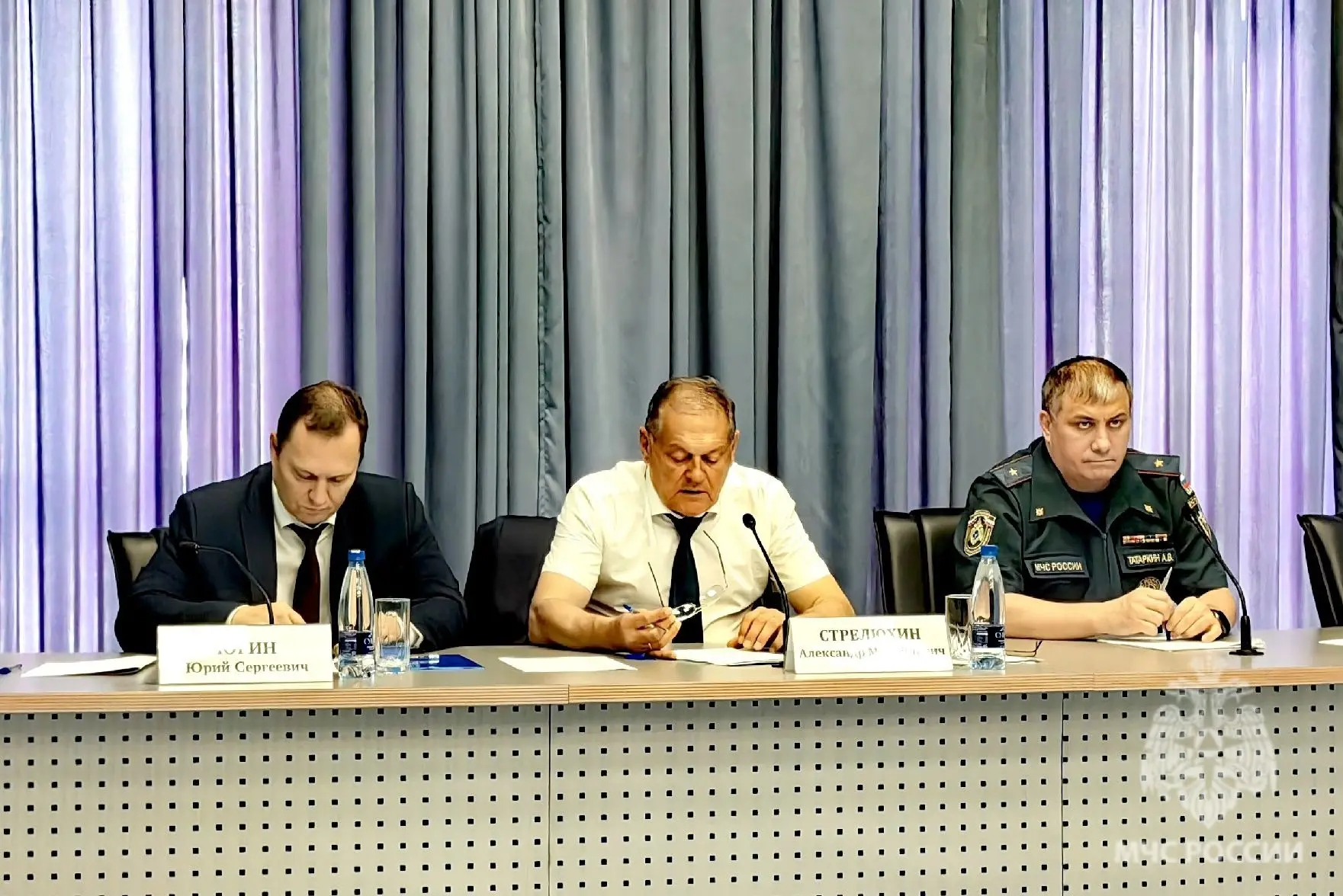 В пресс-центре Правительства области обсудили вопросы безопасности