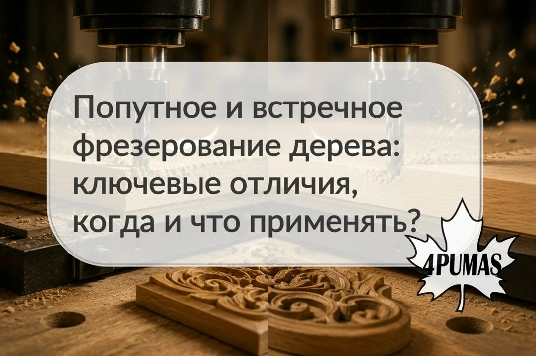 НОВАЯ СТАТЬЯ: Попутное и встречное фрезерование – в чём разница?