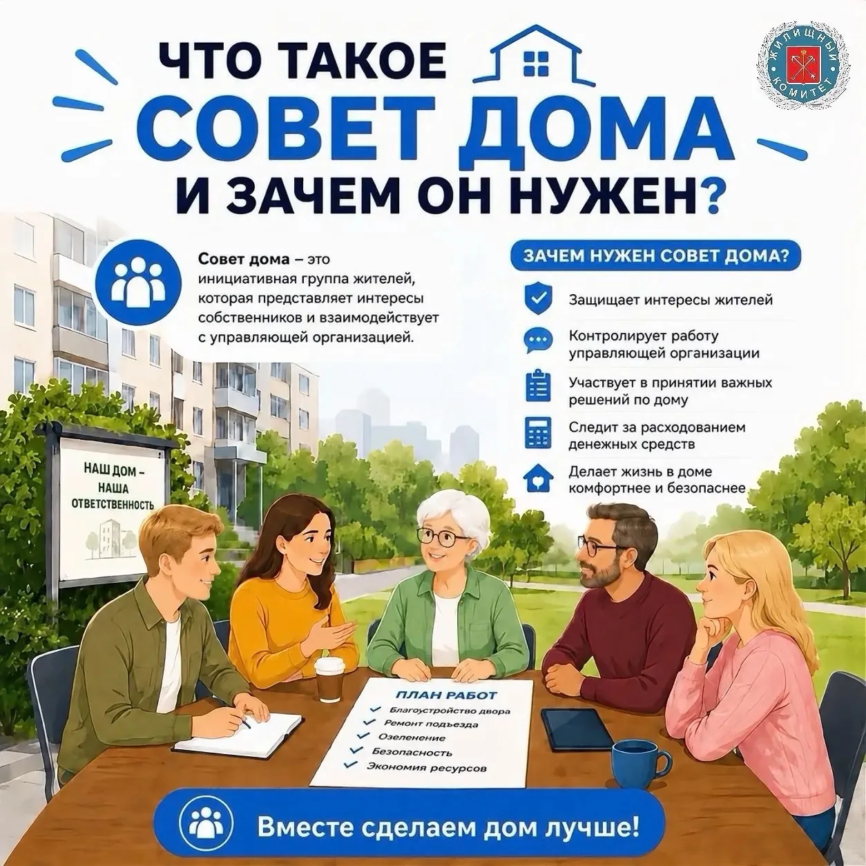 🏡 Что такое совет дома и зачем он нужен?