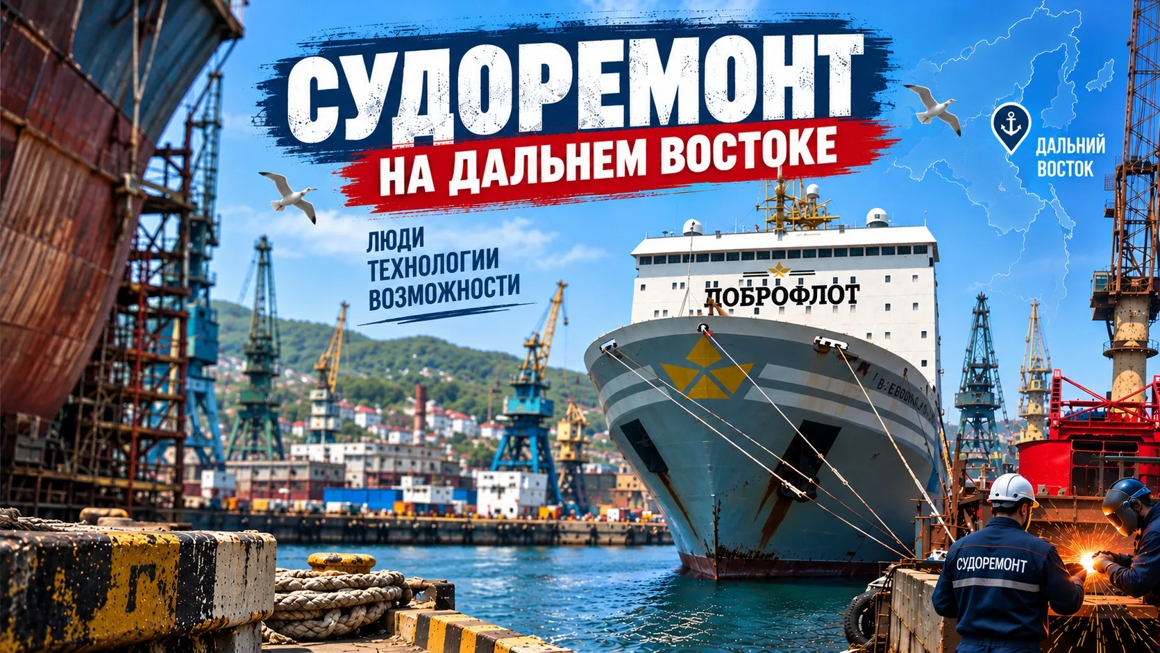 Честно о судоремонте: как живет отрасль на Дальнем Востоке?