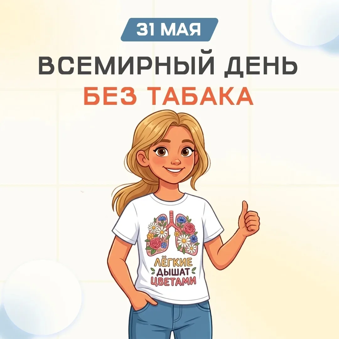 31 мая — Всемирный день без табака