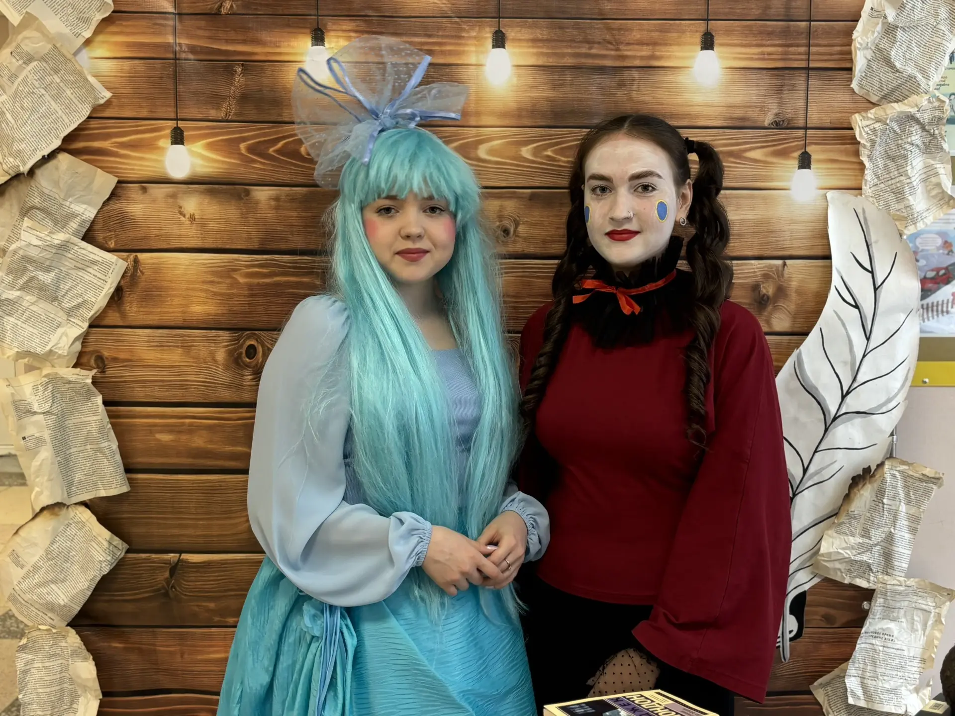 📚Дембельский день: литература ожила!    📍Вчера в стенах гимназии царила поистине волшебная атмосфера