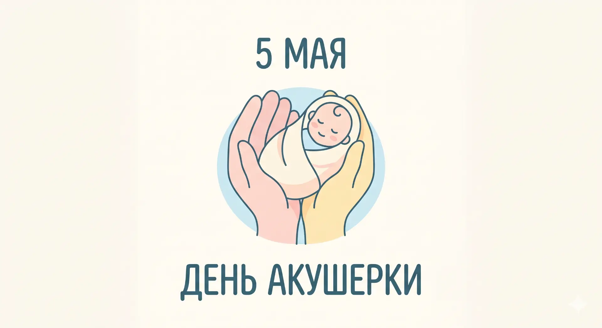 🌸 Первые руки, которые встречают новую жизнь: с Днем акушерки!