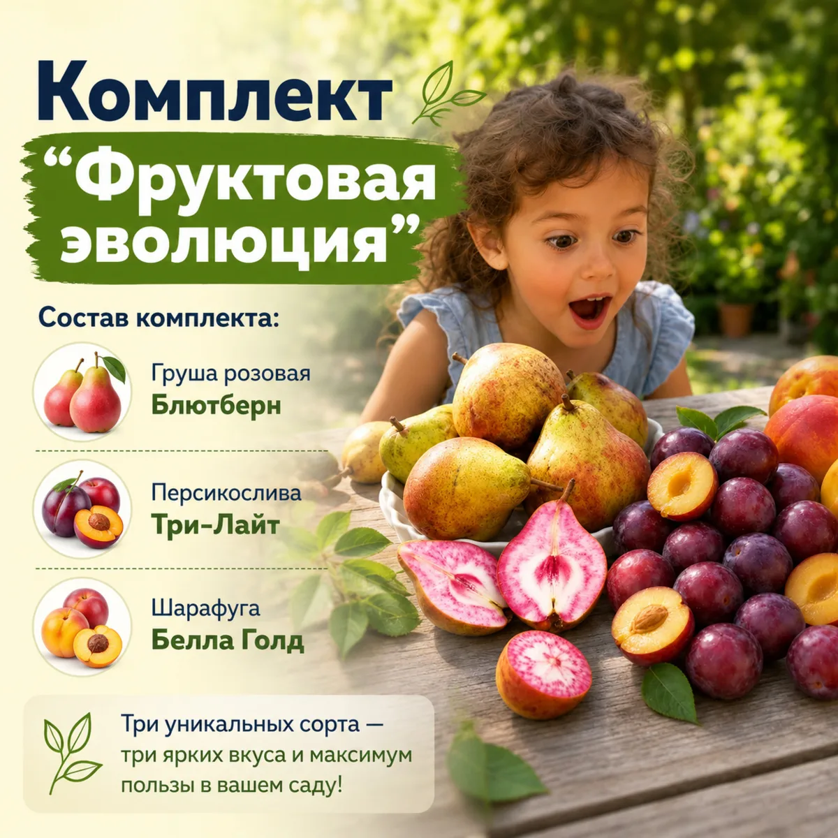 😍 Что за красота! Готовые комплекты от агронома

Не нужно часами сравнивать сорта и думать, что п