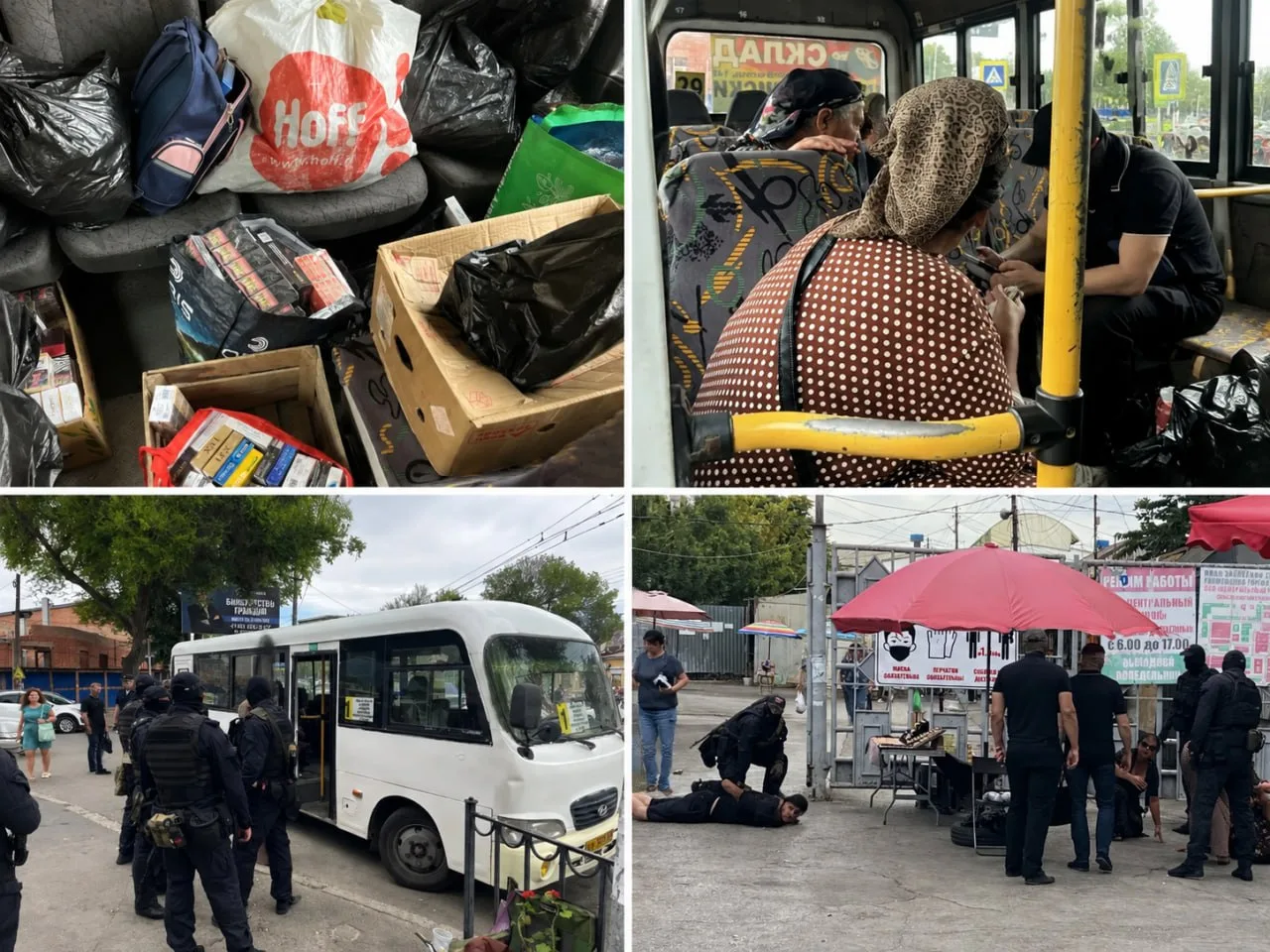 У Центрального рынка в Таганроге изъяли более 3500 пачек табака