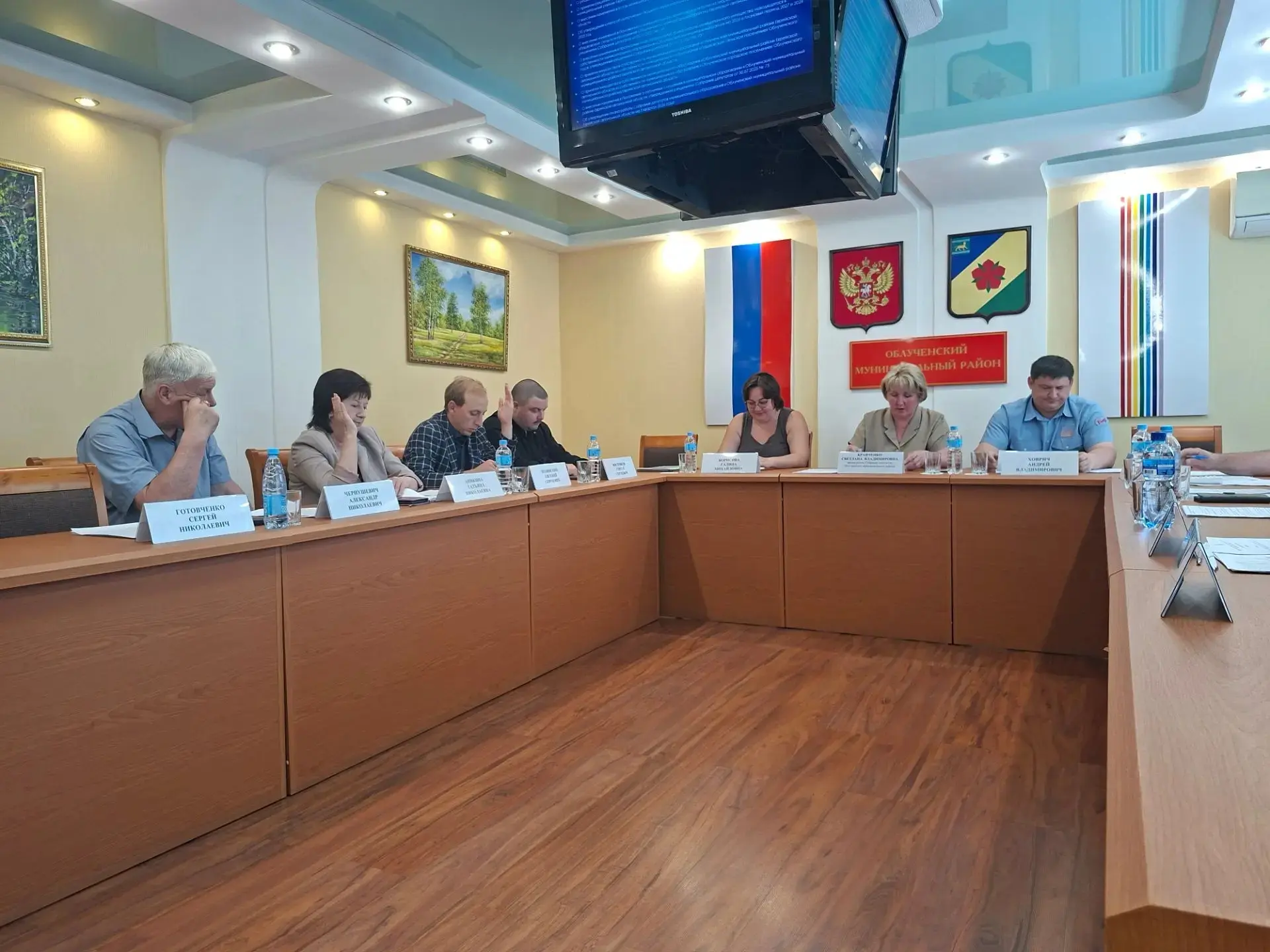 👥Сегодня состоялось очередное заседание Собрания депутатов Облученского муниципального района шесто