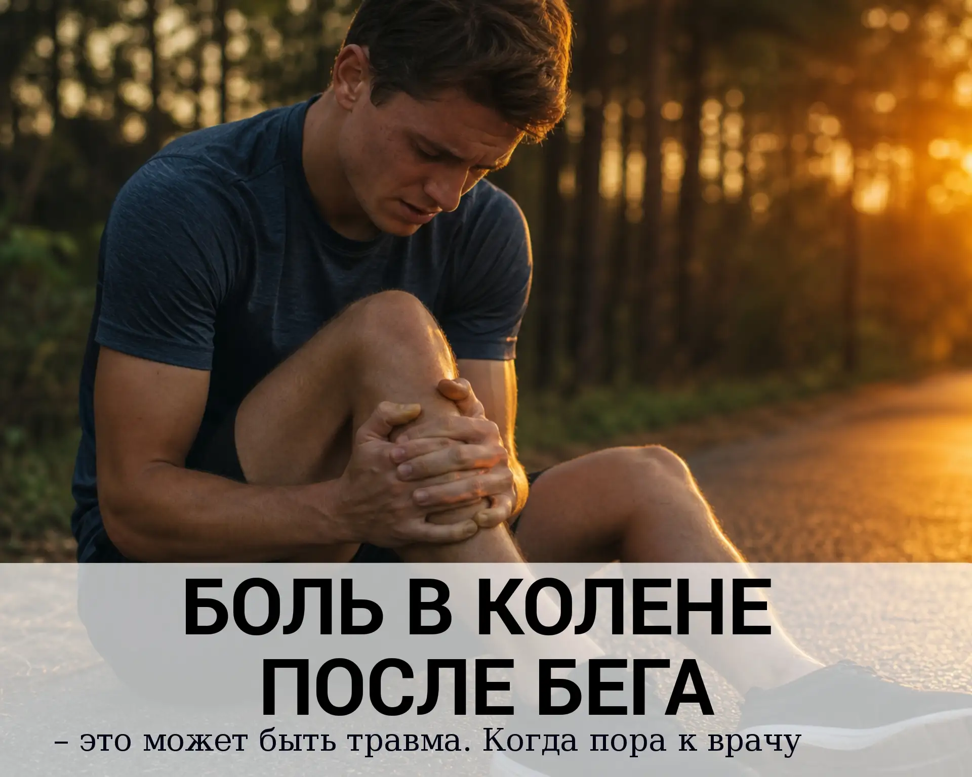 Если вчера мы разобрали перетренированность, сегодня — о том, когда боль в колене говор...