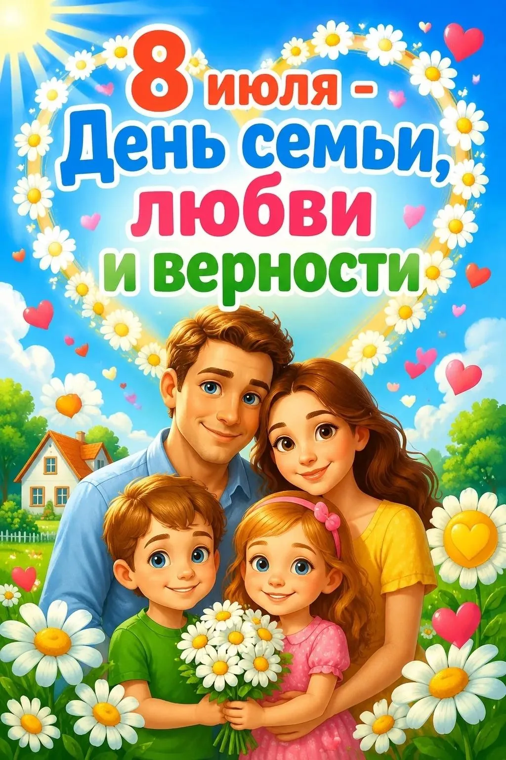 Если взять Любовь и Верность,
К ним добавить Чувство, Нежность
Всё умножить на года,
То получится - 