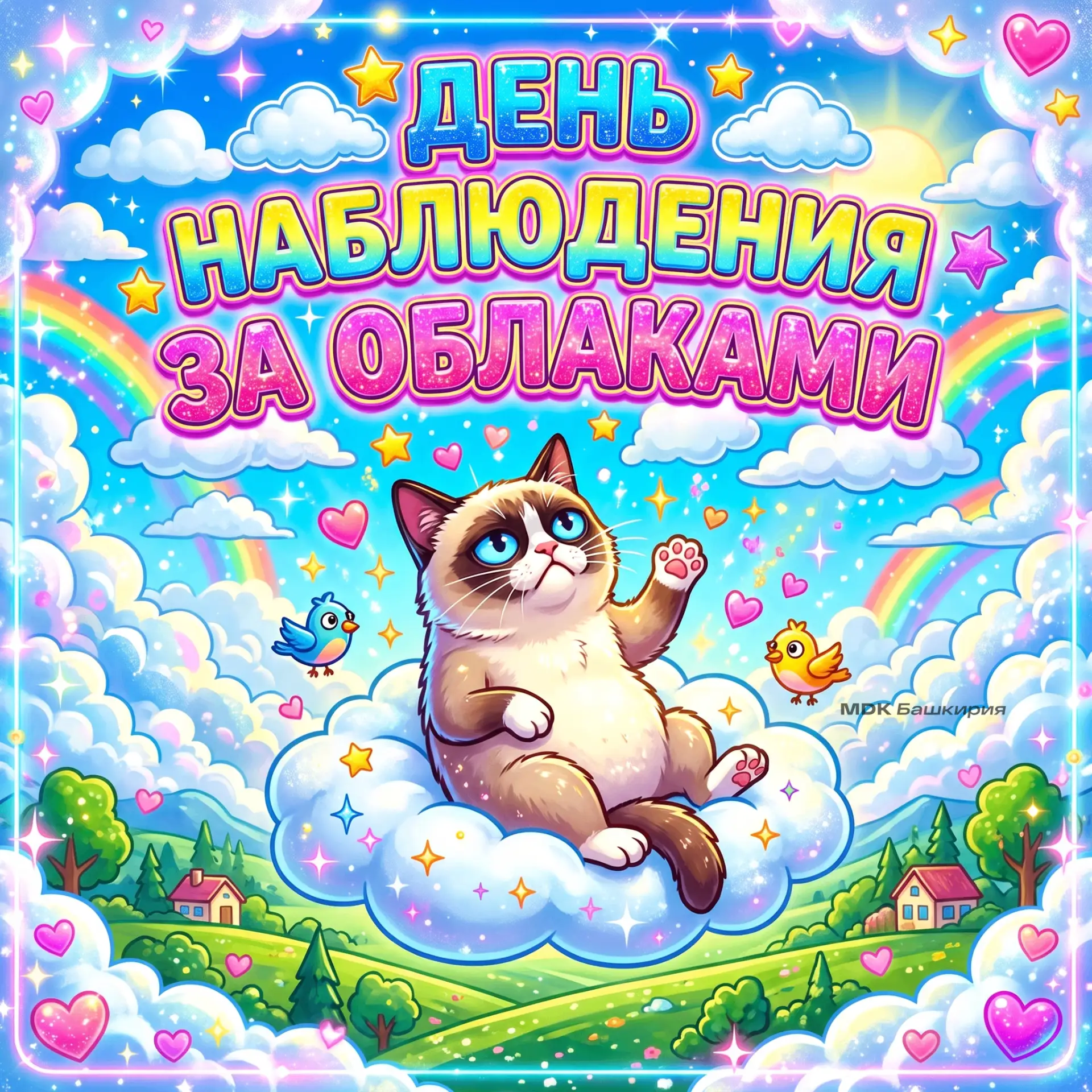 Сегодня отмечается День наблюдения за облаками

Отличный повод официально смотреть в окно и говорить