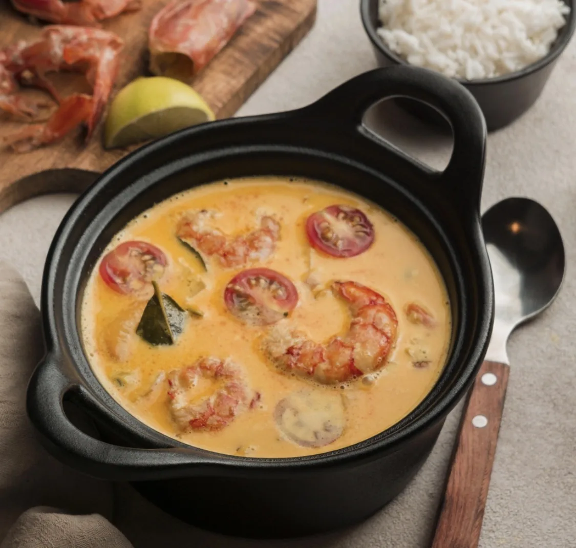 🍲 Том ям с морепродуктами
