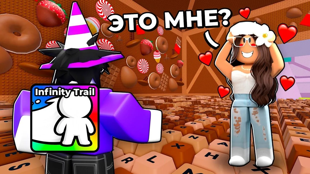 🍿 😱 Я ПРОКАЧАЛ ДЕВУШКУ С НУЛЯ ДО ТОП 1 в +1 Speed Keyboard Escape