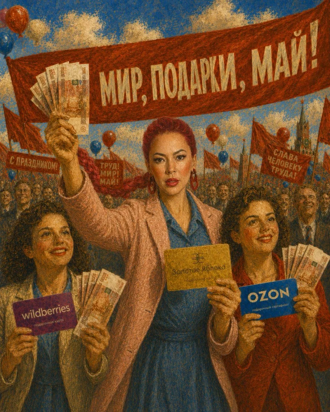 Мир! Подарки! Май!🎉

Товарищи труженики, мы объявляем приятный майский конкурс, в котором подарки в