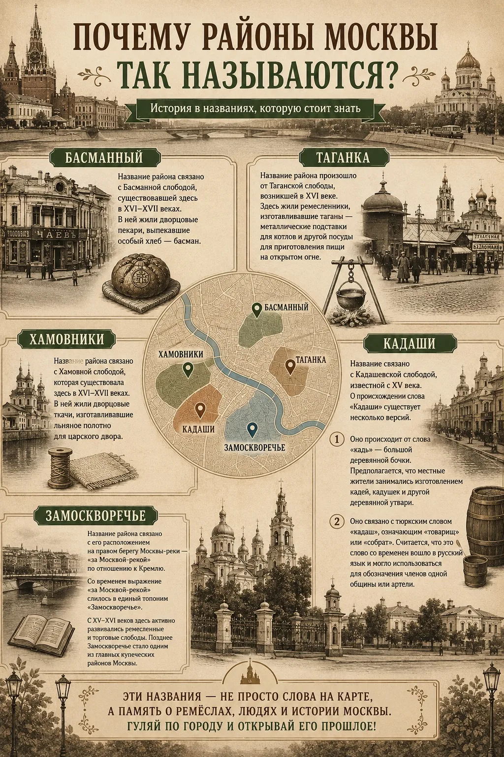 🏛 Почему районы Москвы так называются? Часть вторая
