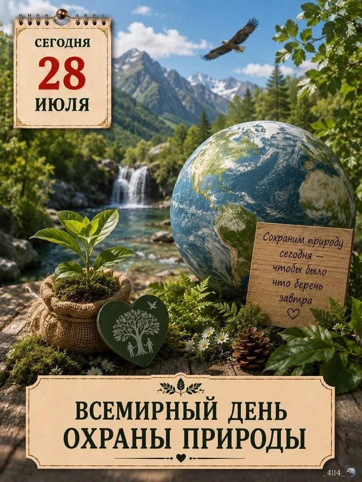 #КАРПИНСКБИБЛИОТЕКА
🔔Напоминалка дня💥

«Птицы и звери, цветы и деревья взывают к человеку: сбереги