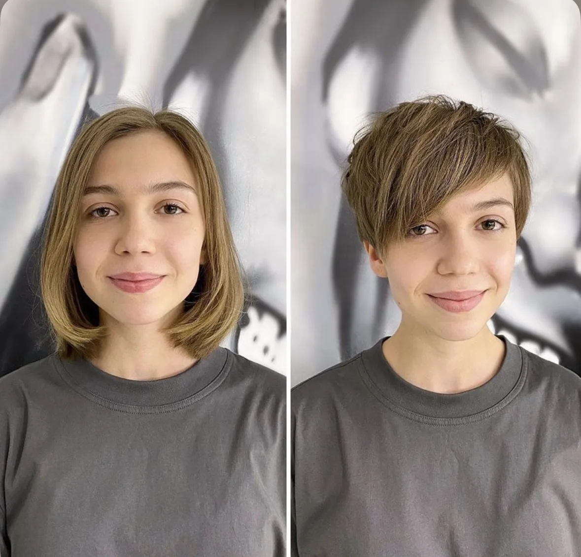 💇‍♀️Рубрика ДО/ПОСЛЕ голосуем девочки