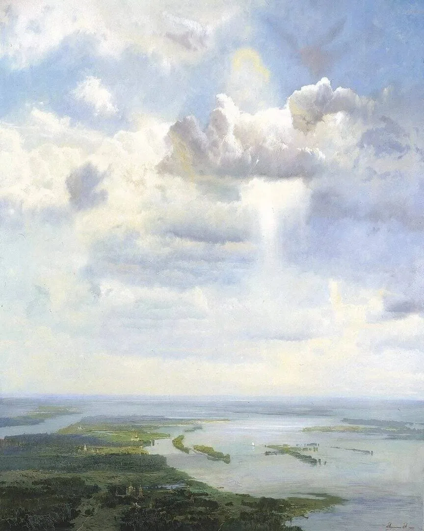 Небо ли такое белое
