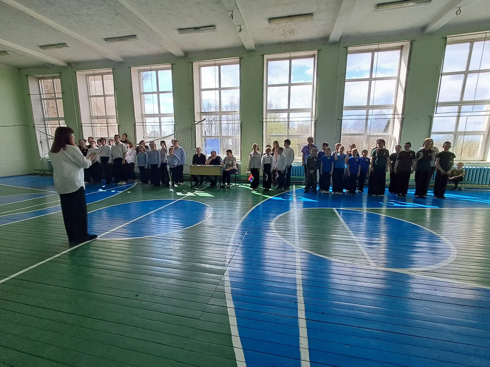 🎖️ Смотр строя и песни: гордость нашей школы!