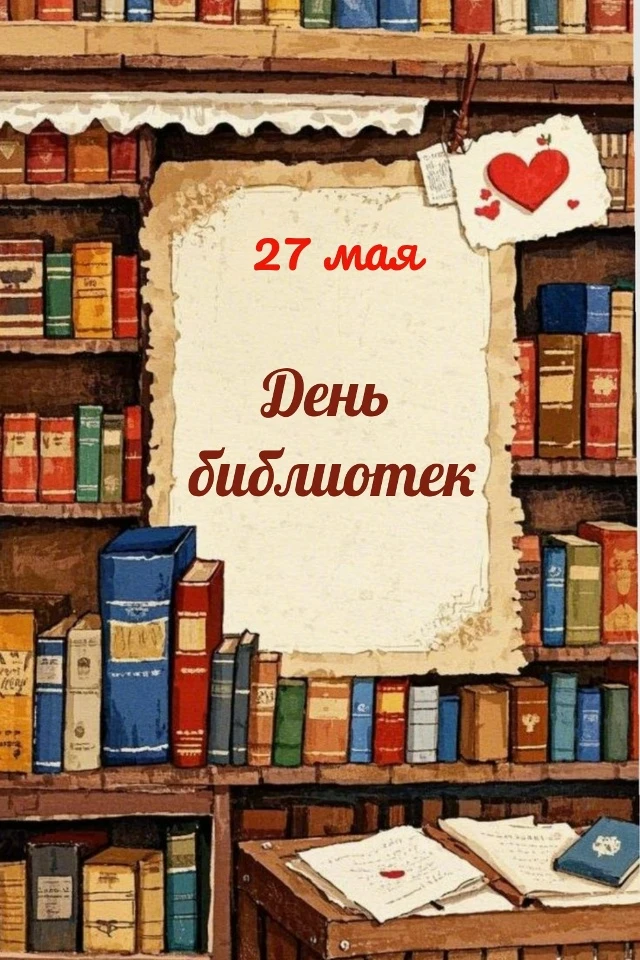 📚27 МАЯ - ОБЩЕРОССИЙСКИЙ ДЕНЬ БИБЛИОТЕК

📋27 мая — особенный день для всех, кто любит книги, знани