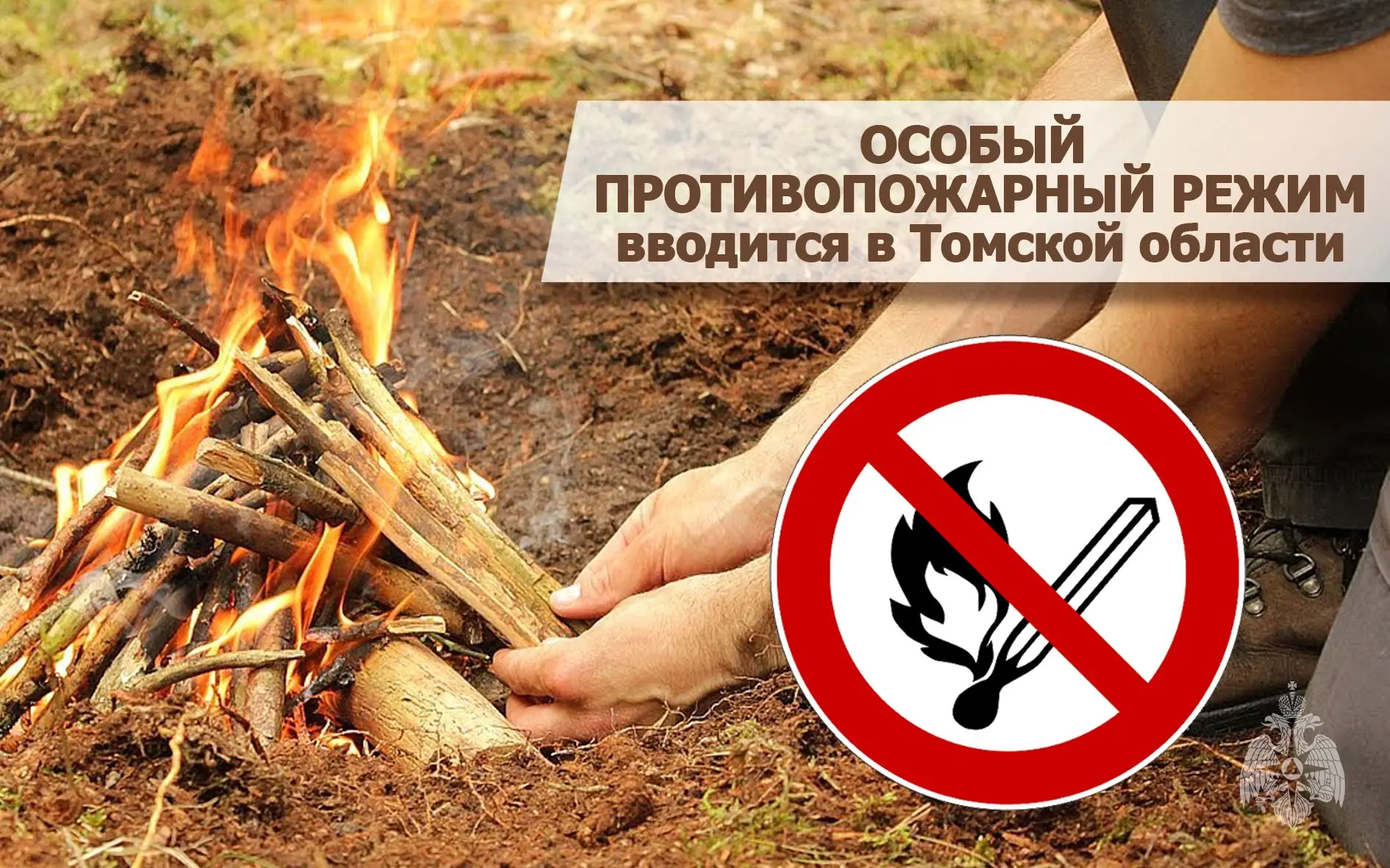 🚨В Томской области с 30 апреля введен особый противопожарный режим   В целях предотвращения чрезвыча