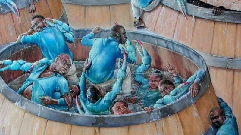🦀 «Раки в ведре»: почему ваше окружение тянет вас назад?