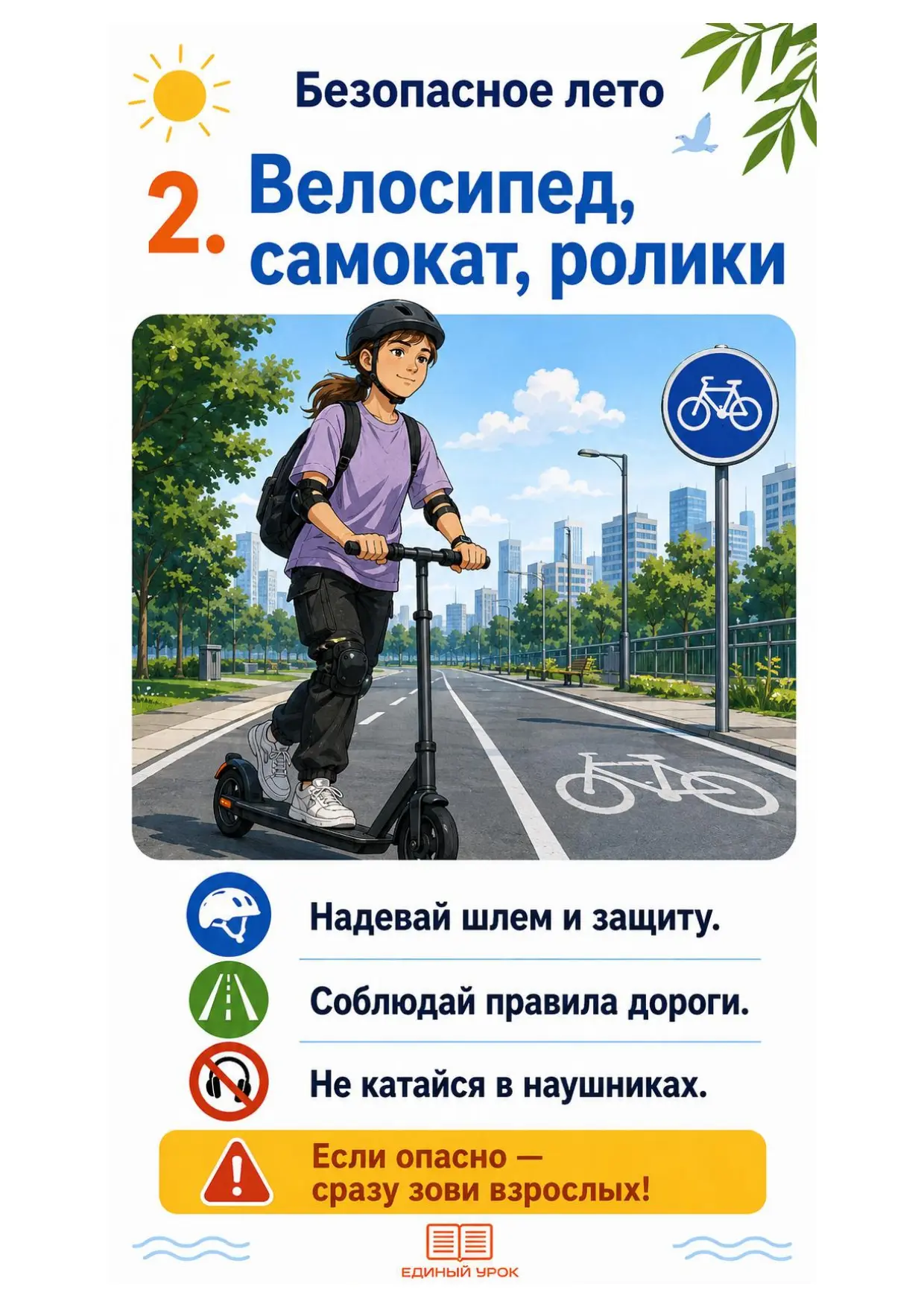 Безопасное лето: говорим по делу
