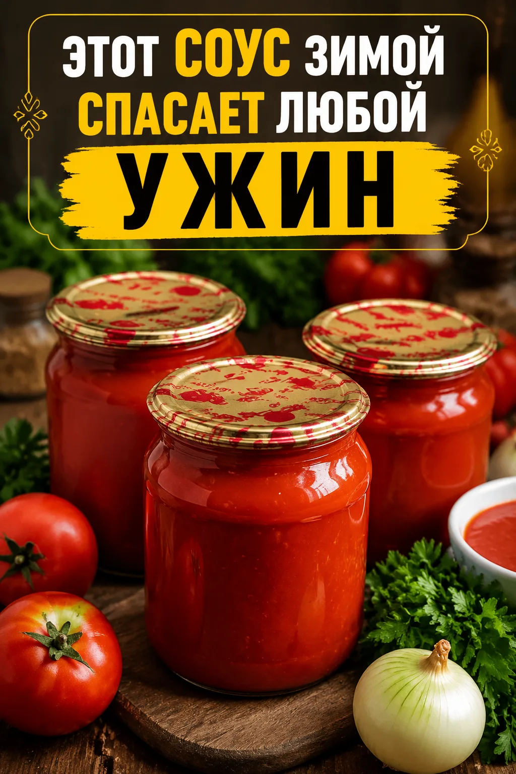ПОЧЕМУ ЭТОТ СОУС ГОТОВЛЮ КАЖДЫЙ ГОД? 🌿