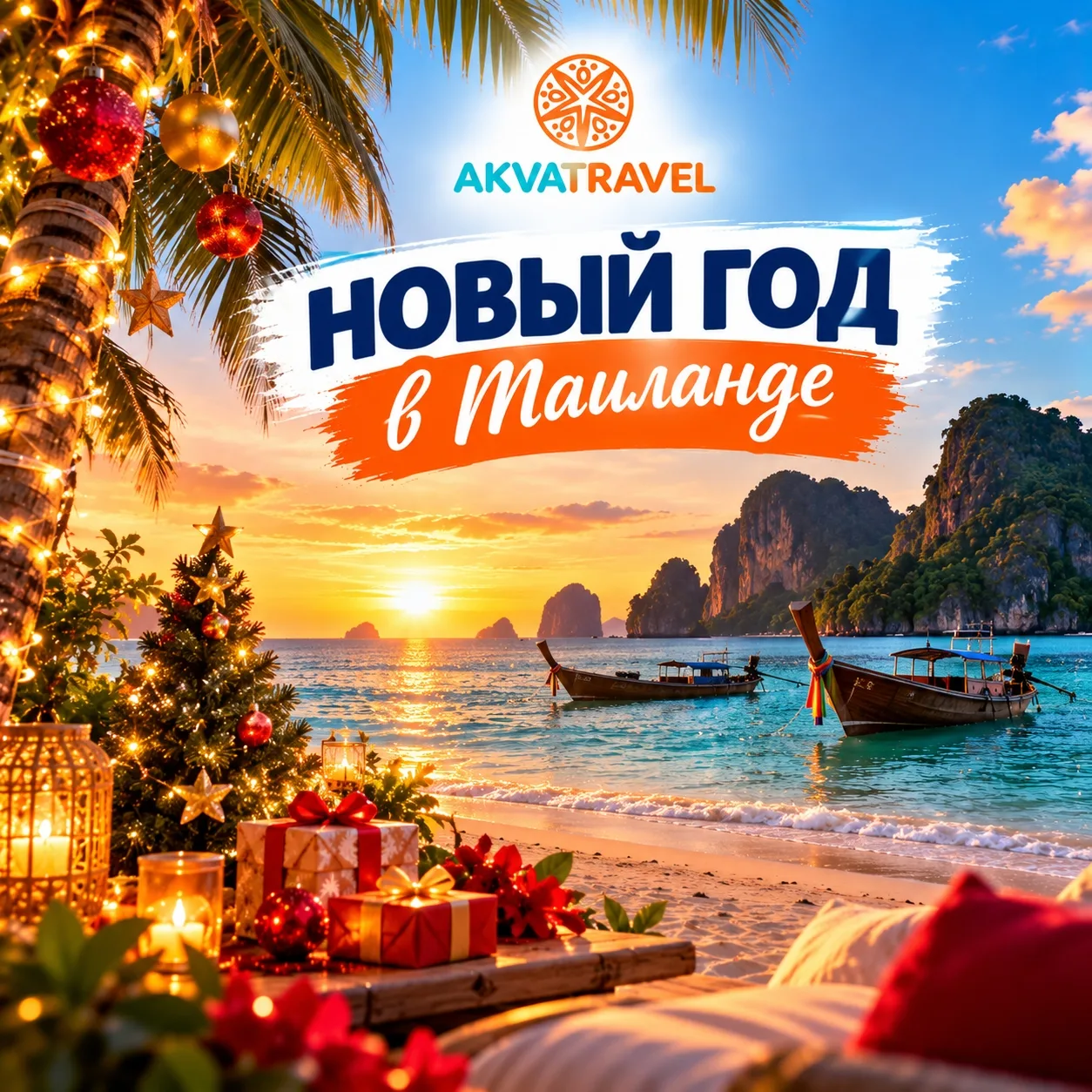 ‼НОВЫЙ ГОД В ТАИЛАНДЕ — ВМЕСТО СНЕГА МОРЕ И ПАЛЬМЫ