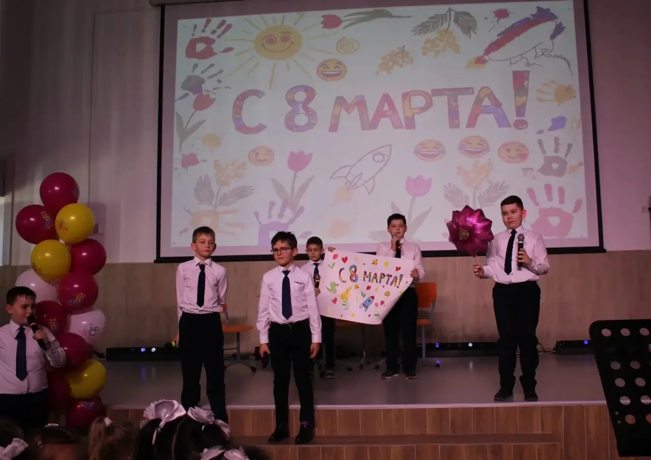 🌷6 марта в нашей школе прошел праздничный концерт, посвященный Международному женскому...