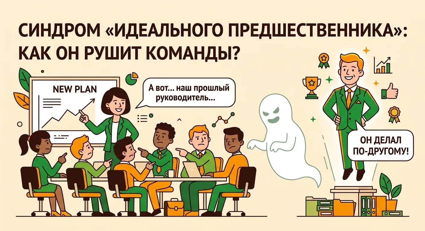 Синдром «идеального предшественника»: как он рушит команды?