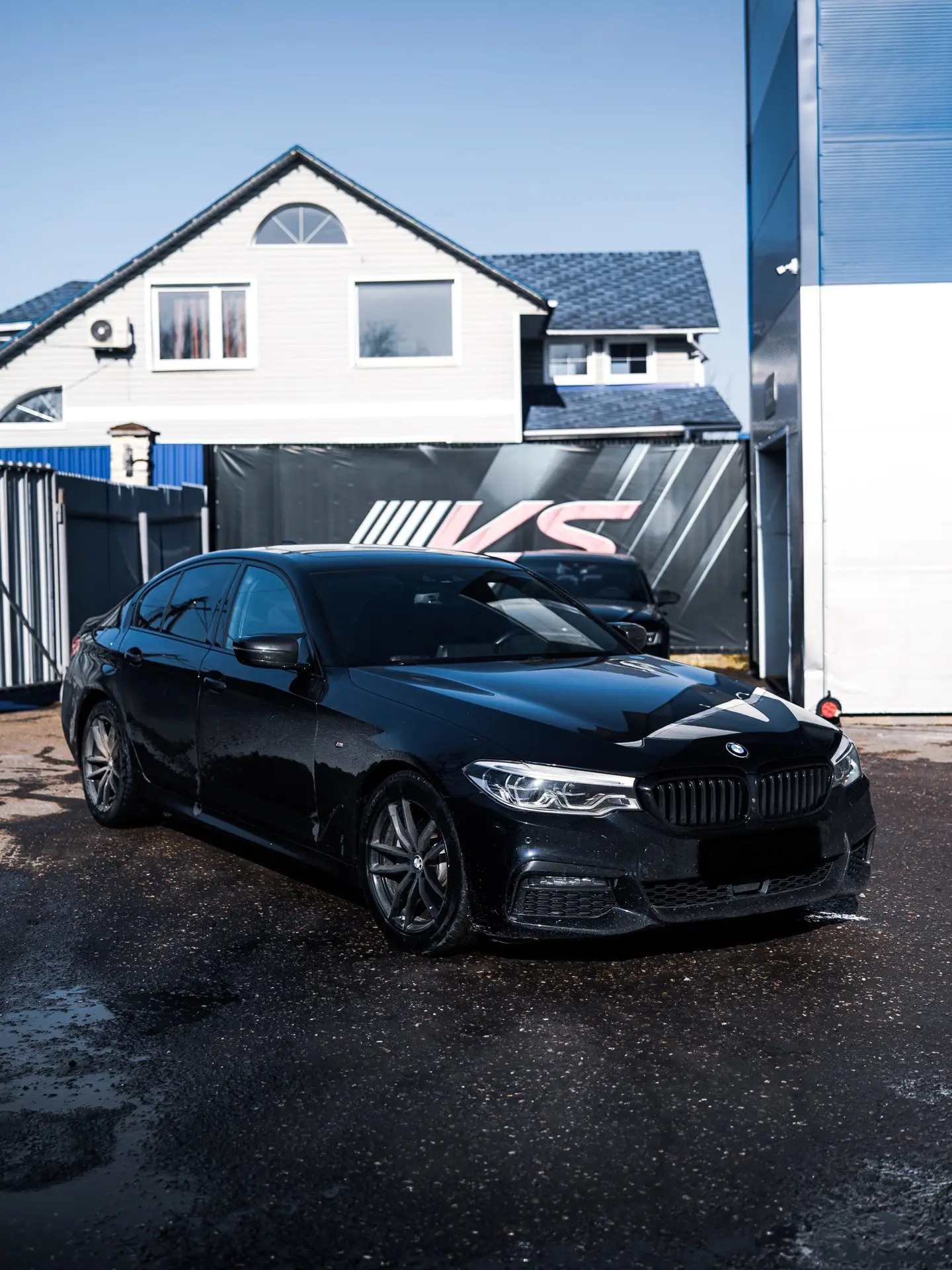 Красотка BMW 520D G30 получила наше программное увеличение мощности STAGE 1.