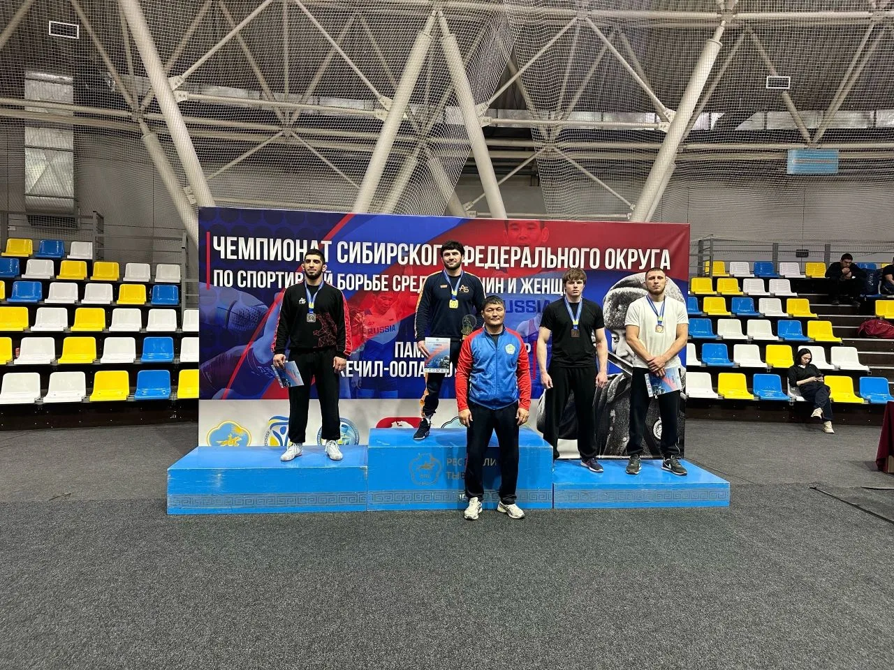 3-5 апреля прошёл Чемпионат Сибирского Федерального округа по спортивной борьбе среди м...