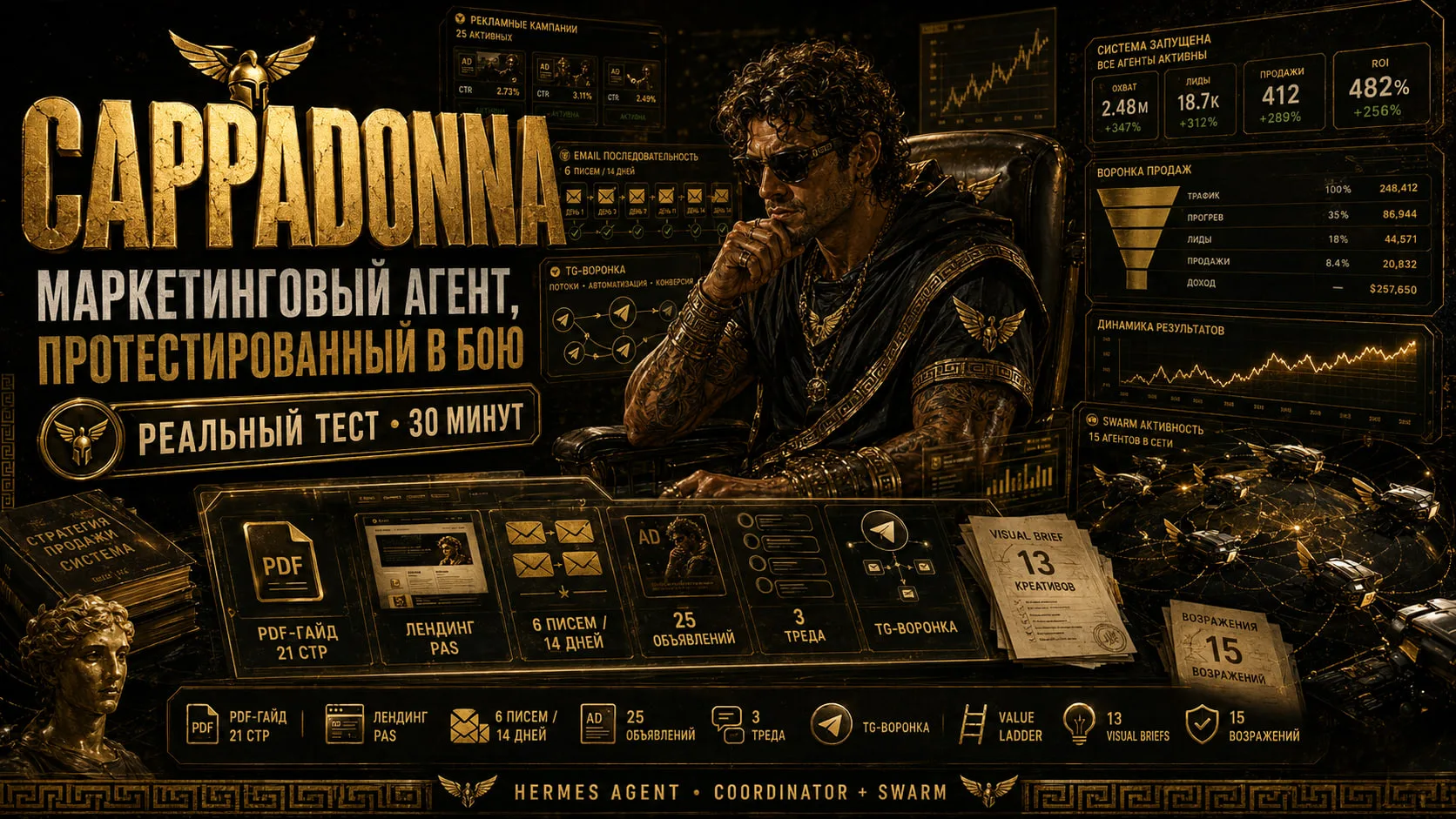 Cappadonna  мой маркетинговый агент, протестированный в бою.