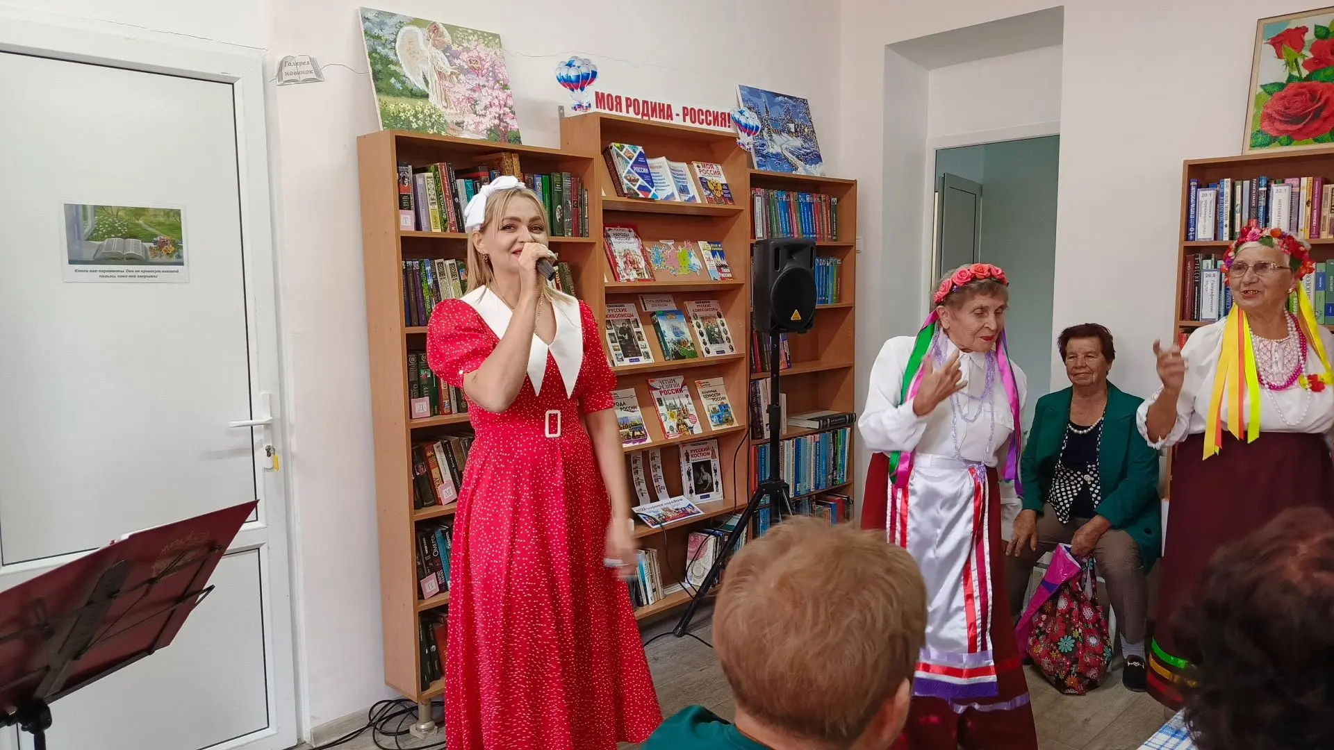 2 октября в читальном зале городской библиотеки № 1 состоялось праздничное мероприятие ...
