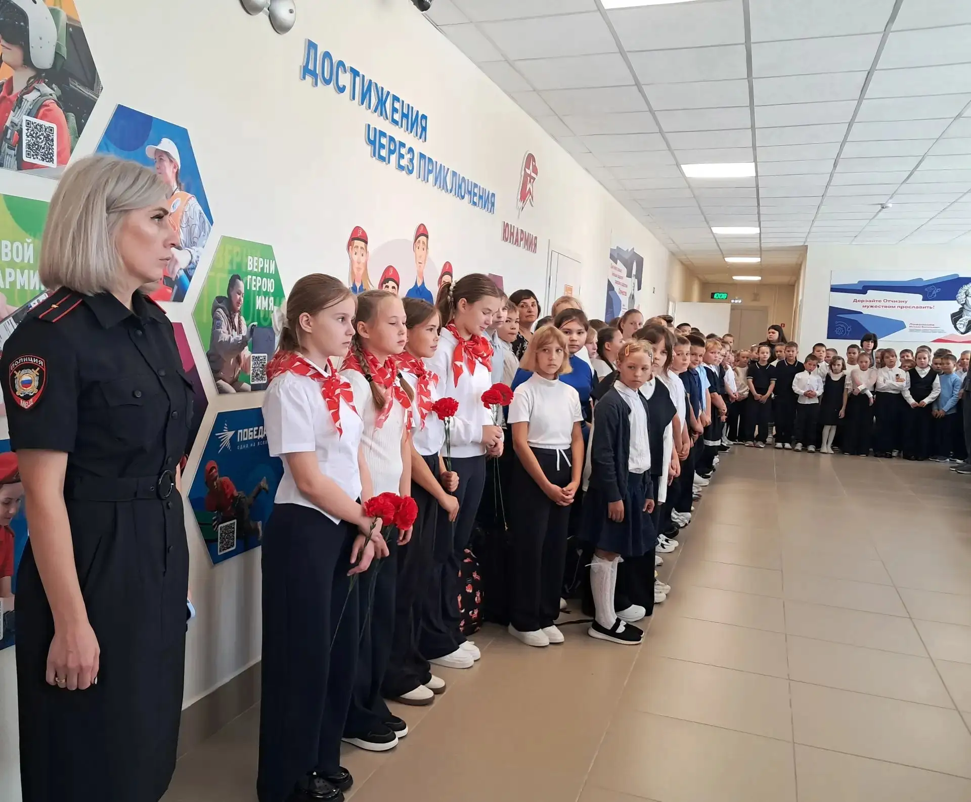 3 сентября в МОУ Пижемская СОШ прошла торжественная линейка, посвященная Дню солидарнос...