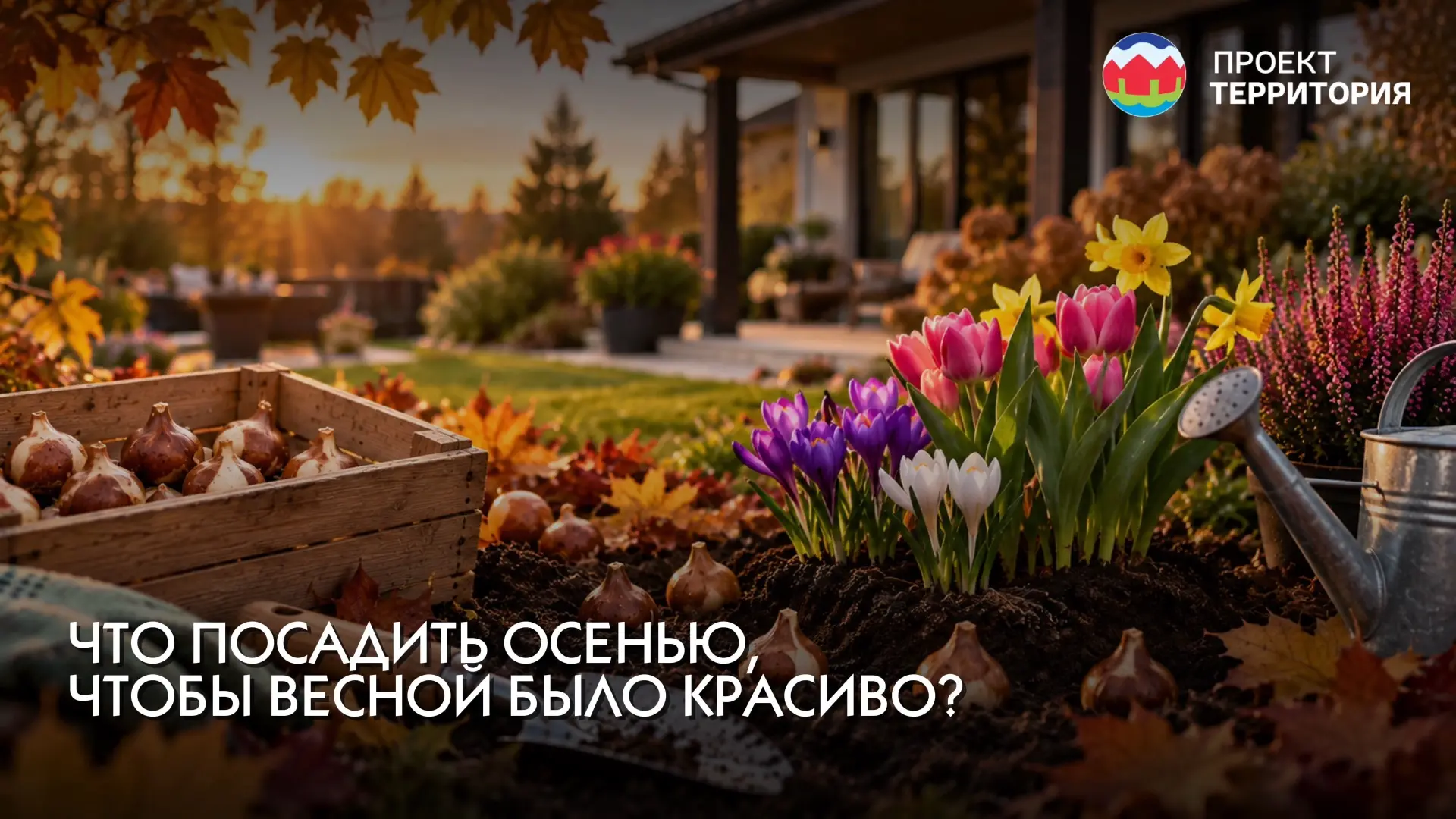 ЧТО ПОСАДИТЬ ОСЕНЬЮ, ЧТОБЫ ВЕСНОЙ БЫЛО КРАСИВО?
