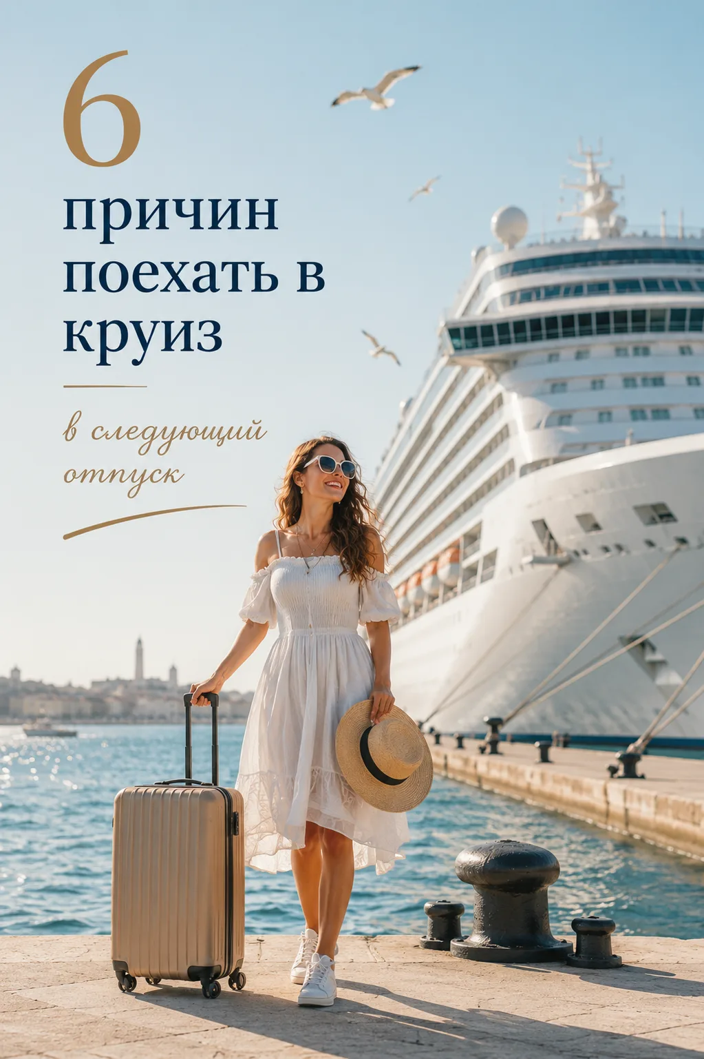 🧳 6 причин отправиться в круиз хотя бы раз в жизни