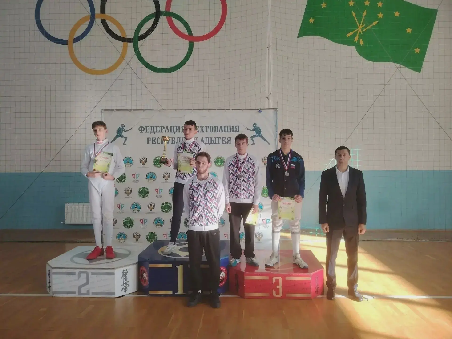 Четыре бронзовые награды арзамасских шпажистов