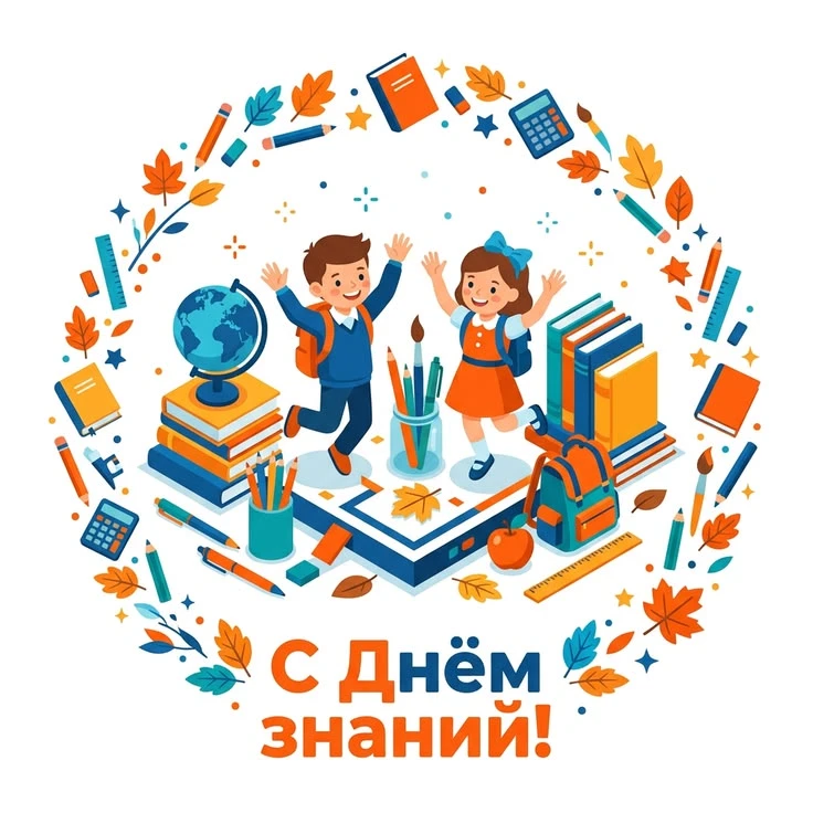 🔔 С Днём знаний и началом нового учебного года! 🎓✨