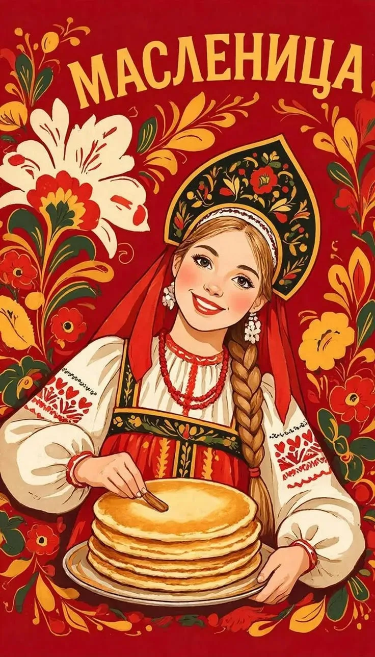 🍬Масленица – старинный русский народный праздник. Отмечается на протяжении семи дней перед началом В