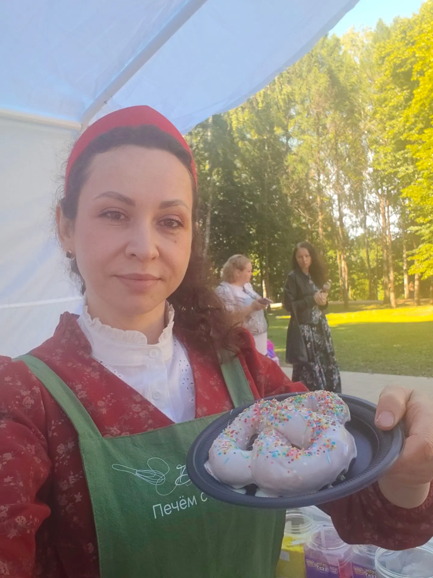 Кренделим в парке "Победы"