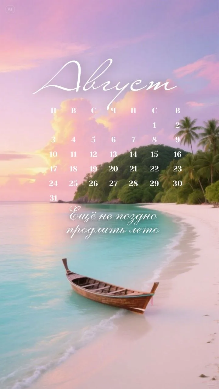 🗓️ С 1 АВГУСТА,  ДРУЗЬЯ!)