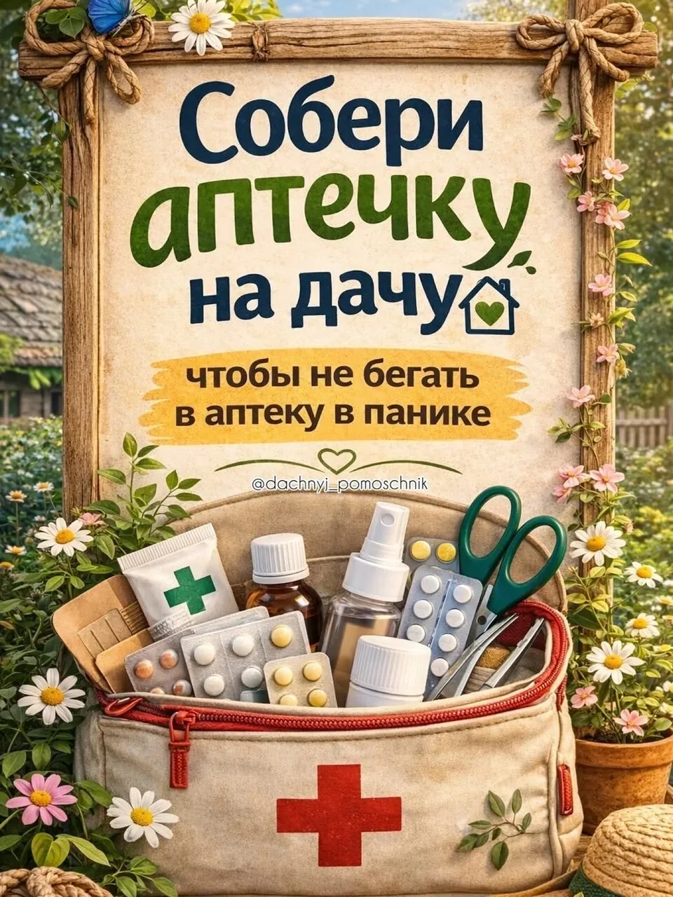 99% забывают это взять, чтобы не бегать в аптеку в панике.