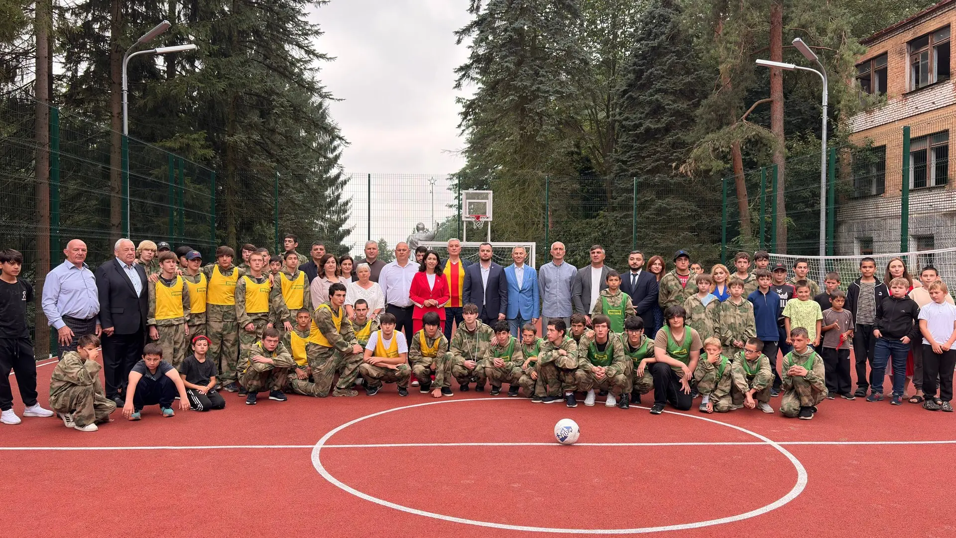 ❗️В Реабилитационном центре «Горный воздух» открыли новую игровую площадку