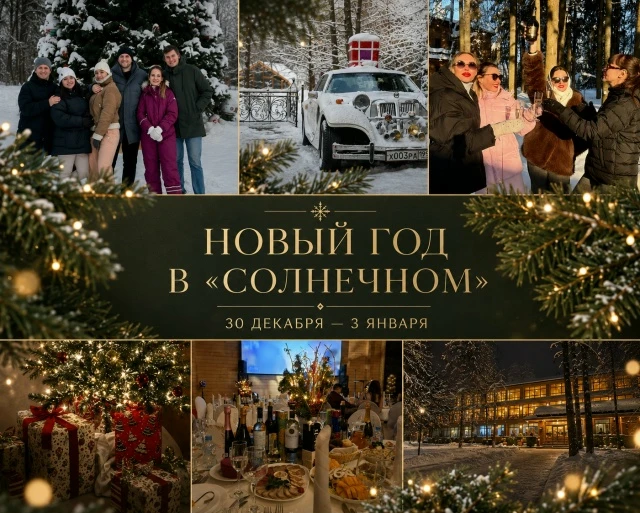 ✨ Новый год в «Солнечном»