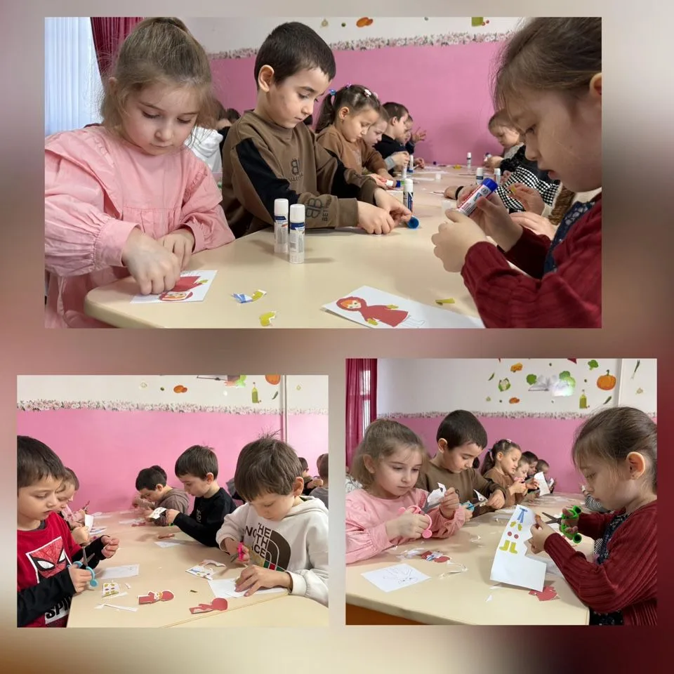 Художественно-эстетическое  развитие (Аппликация) "Наша новая кукла"