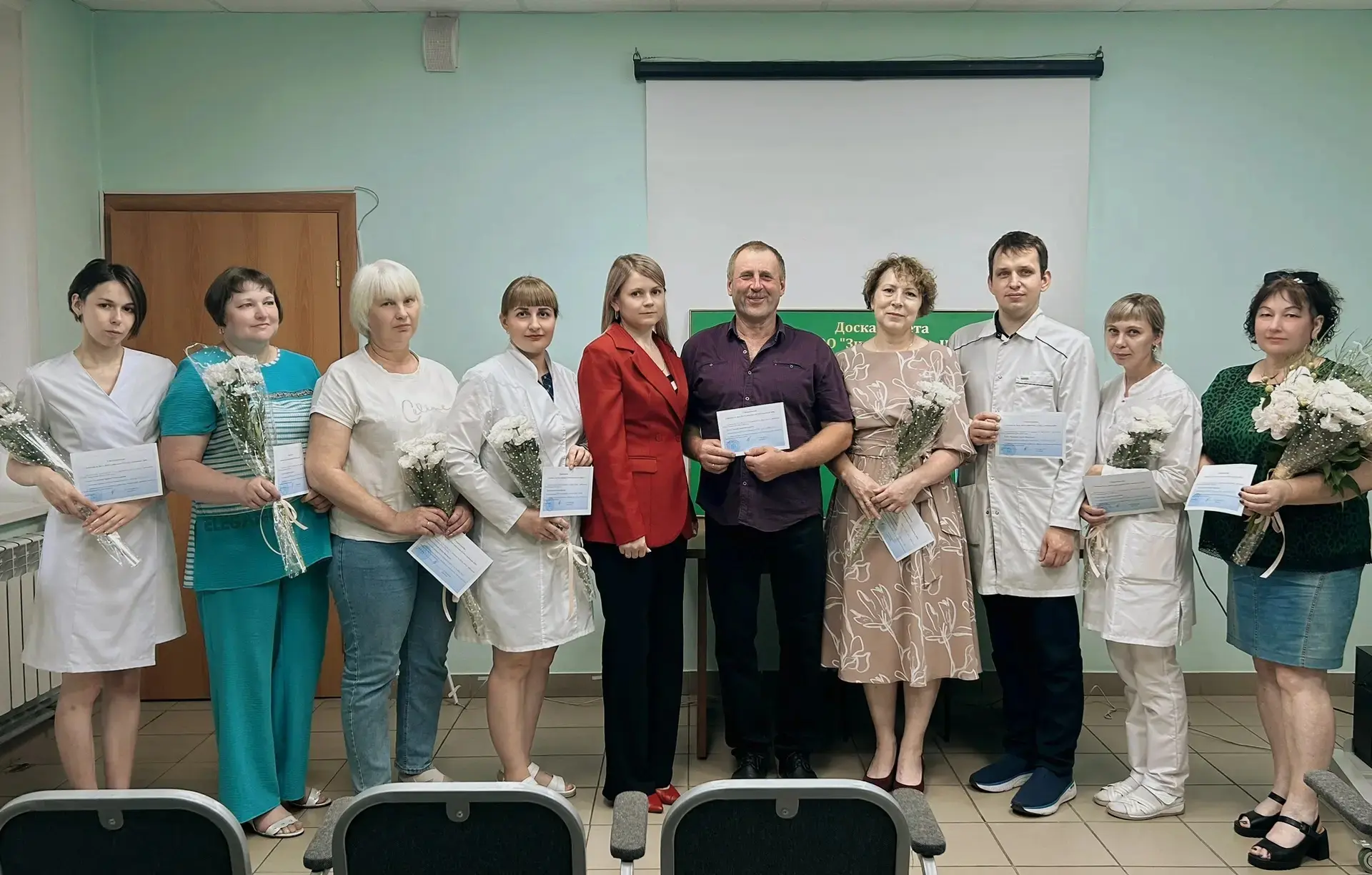 С почётом о главном: чествуем лучших специалистов Знаменской ЦРБ!

В преддверии Дня медицинского раб