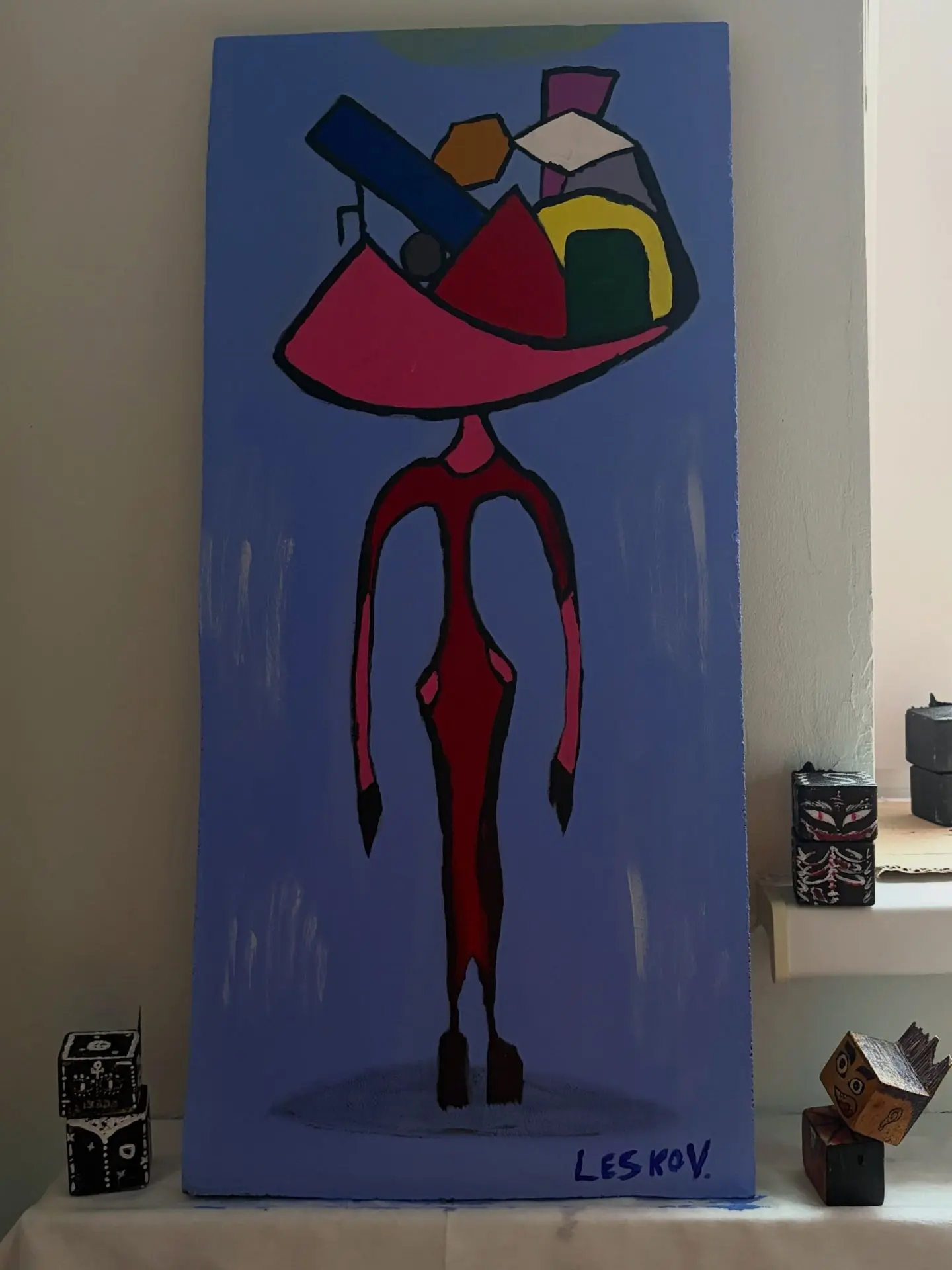 🖼️ Новая картина Семёна Лескова
