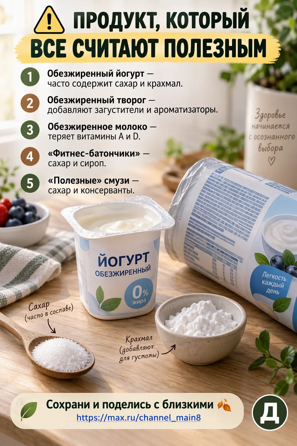 ⚠️ Продукт, который все считают полезным, а он вредит