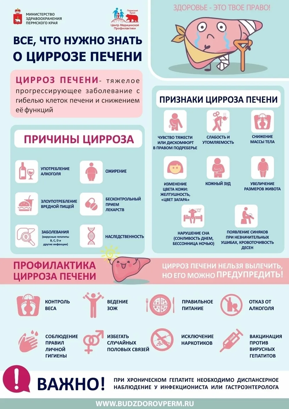 Неделя профилактики заболеваний печени 
 
28 июля отмечается Международный день борьбы с гепатитом. 