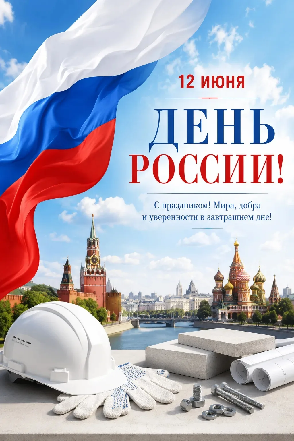 Поздравляем с Днём России!🎉

Это праздник большой страны, её истории, силы, людей и труда.

Каждый 